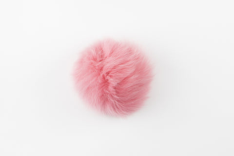 Dark Pink Fox Poof - Vice Versa Hats