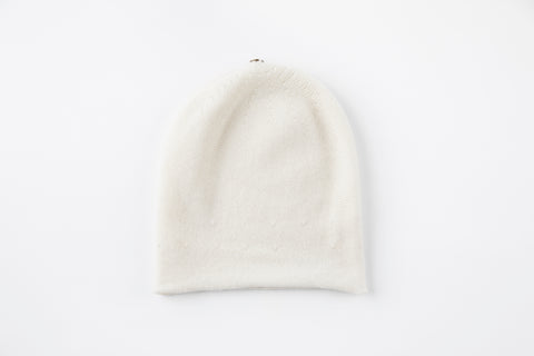 Winter White Floppy 100% Cashmere - Vice Versa Hats