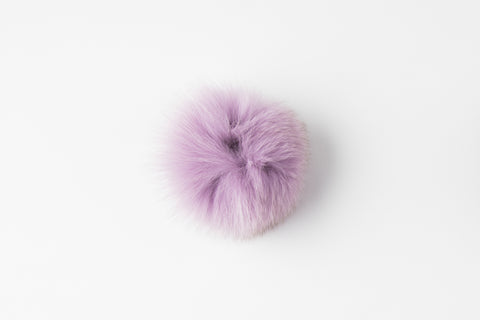 Lavender Fox Poof - Vice Versa Hats