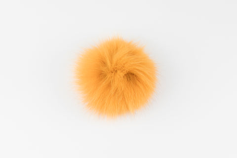 Orange Fox Poof - Vice Versa Hats