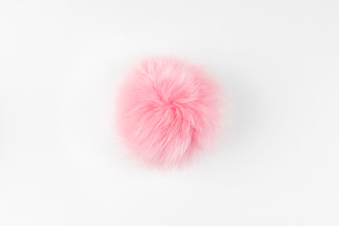 Pink Fox Poof - Vice Versa Hats