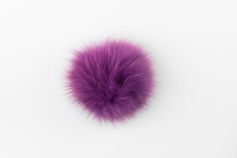 Purple Fox Poof - Vice Versa Hats
