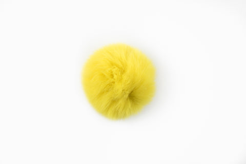 Yellow Fox Poof - Vice Versa Hats